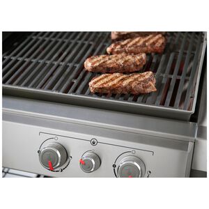 Weber Genesis II E-335 3-Burner Liquid Propane Gas Grill with Side Burner & Sear Burner - Black, , hires