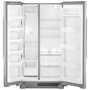 Maytag 36 in. 24.9 cu. ft. Side-by-Side Refrigerator - Stainless Steel, , hires