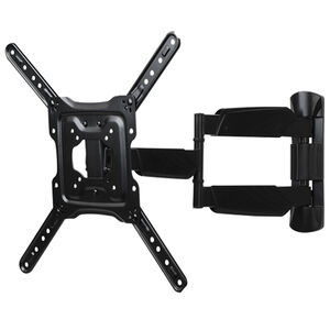 RCA Full Motion Wall Mount Fits for 23"-60" TV's - Black, , hires