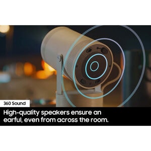 Samsung Freestyle 2nd Gen Projector with Gaming Hub - White, , hires