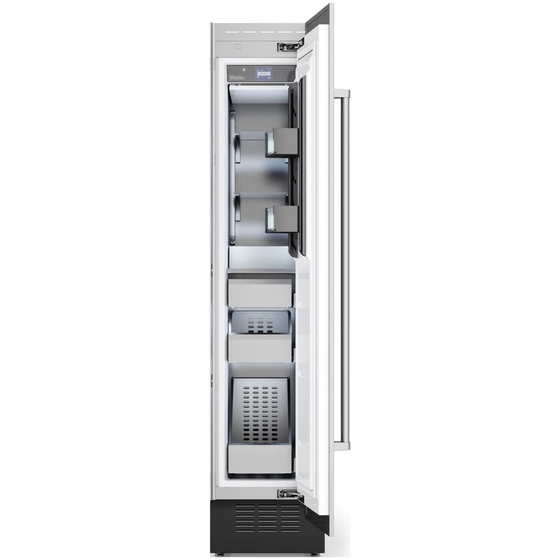 Viking 18 in. 7.9 cu. ft. Built-In 4-Drawers Compact Upright Freezer with Ice-Maker & Adjustable Shelves - Custom Panel Ready, , hires