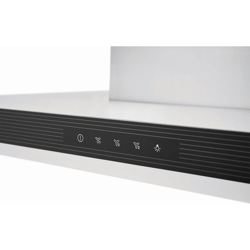 Electrolux 30 in. Convertible Chimney Style Range Hood with 412 CFM, 3 Fan Speeds & 1 LED Light - Stainless Steel, , hires