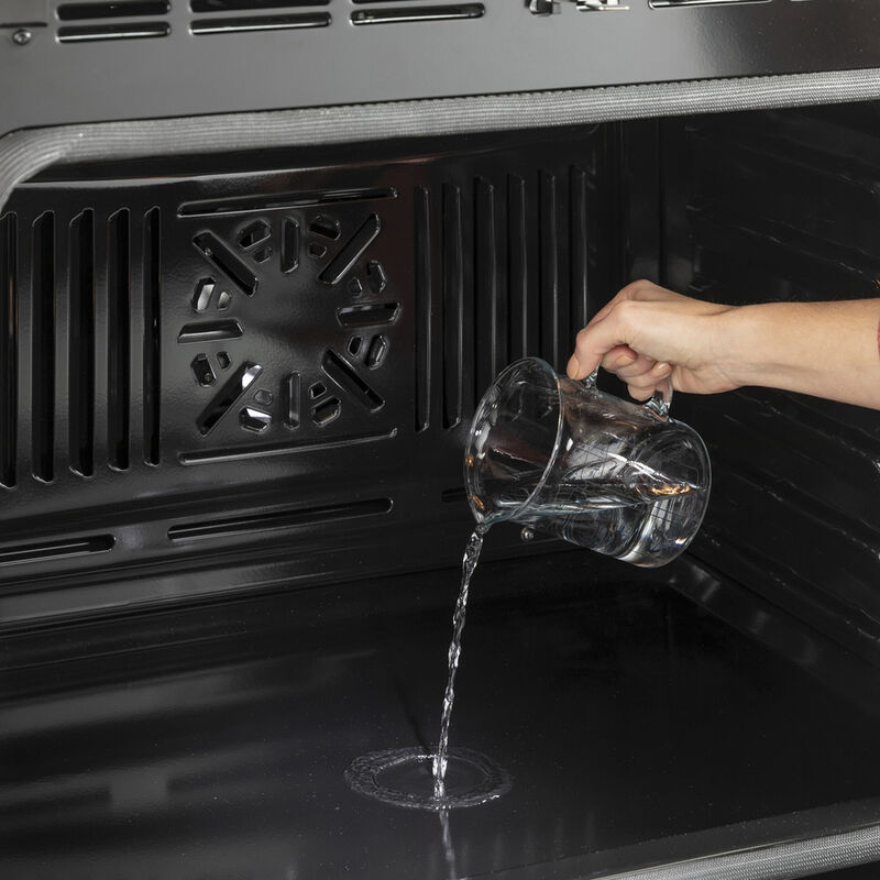 GE 27 in. 8.6 cu. ft. Smart Top Control Electric Double Wall Oven - Stainless Steel, Stainless Steel, hires