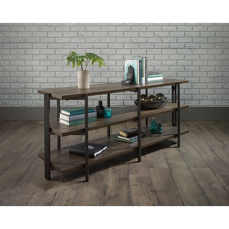 Sauder North Avenue Credenza - Smoked Oak Finish, , hires