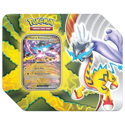 Pokemon Trading Card Game: Paradox Destinies Tin (Raging Bolt ex) | NDPK85840