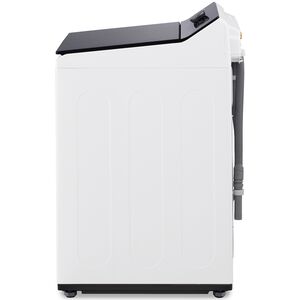 LG 27 in. 5.5 cu. ft. Smart Top Load Washer with EasyUnload, TurboWash3D Technology & AI Sensing - Alpine White, Alpine White, hires