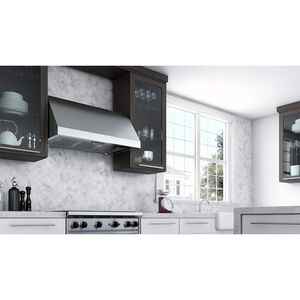 XO 36 in. Ducted Canopy Pro Style Range Hood with 1000 CFM, 3 Fan Speeds & 2 LED Lights - Stainless Steel, , hires