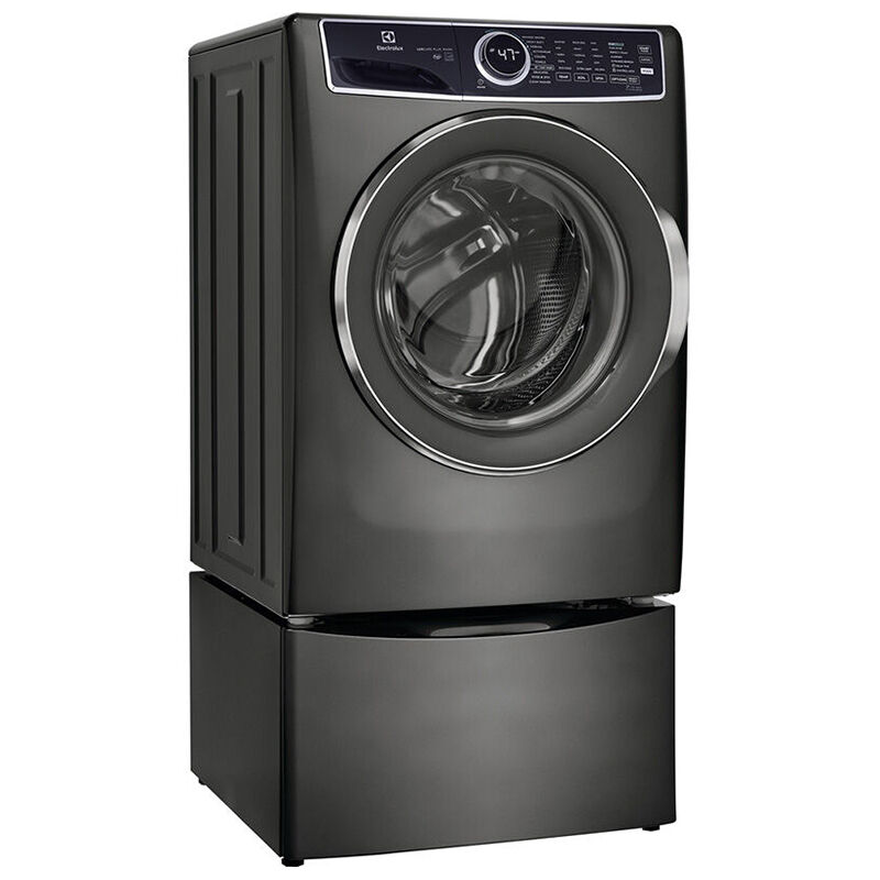 Electrolux 27 in. 4.5 cu. ft. Stackable Front Load Washer with Perfect  Steam & LuxCare Plus Wash - Titanium | P.C. Richard & Son