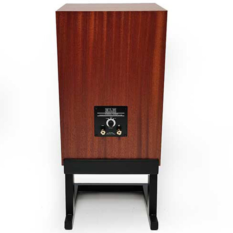 KLH Model Three Bookshelf Speaker - Mahogany, Mahogany, hires