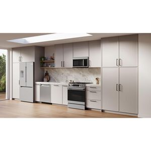 Bosch 300 Series 30 in. 5.8 cu. ft. Air-Fry Standard Convection Slide-In Gas Range with 5 Sealed Burners - Stainless Steel, , hires
