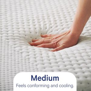 Casper Snow Medium Hybrid Mattress - Queen Size, , hires