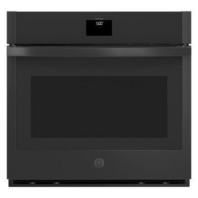 GE 30" 5.0 Cu. Ft. Electric Smart Wall Oven with True European Convection & Self Clean - Slate | JTS5000ENES