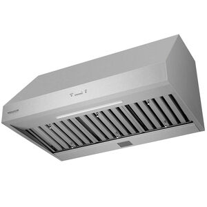 Signature Kitchen Suite 36 in. Canopy Pro Style Smart Range Hood with 5 Speed Settings, 650 CFM & 1 LED Light - Stainless Steel, , hires