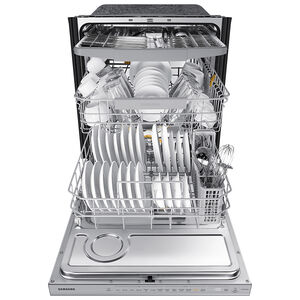 Smeg STU2FABCR2 24 Inch Fully Integrated Dishwasher with 13 Place Setting  Capacity, 47 dBA Sound Rating, 11 Wash Cycles, 7 Temperature Selections,  Orbital Wash Leak Protection System, Delay Start, Adjustable Upper Basket  and ENERGY STAR Rated
