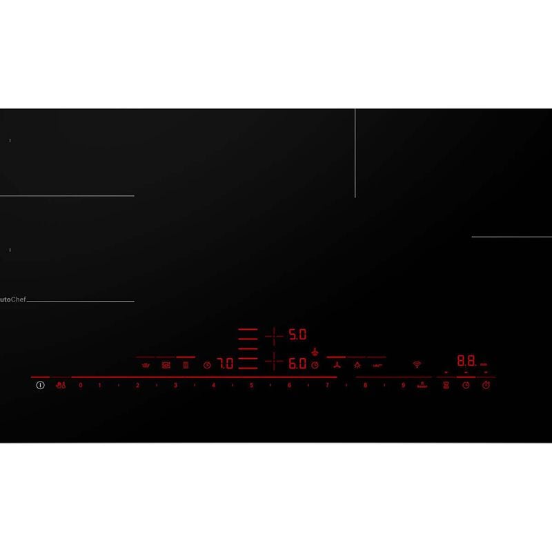 Bosch Benchmark 30 in. 4-Burner Smart Induction Cooktop with Power Burner - Black, , hires