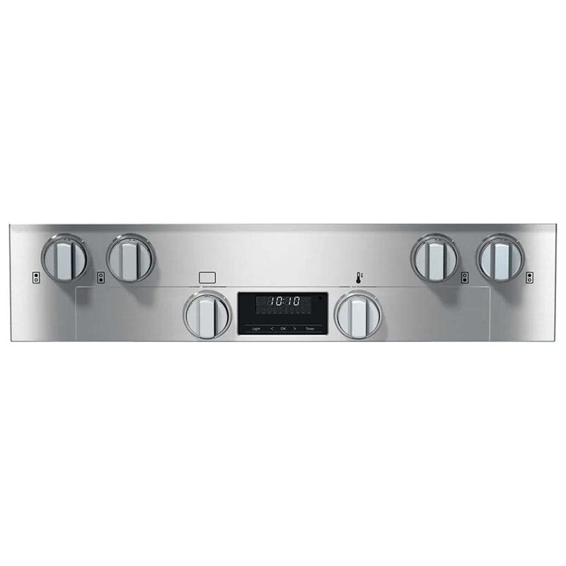 Miele 30 in. 4.6 cu. ft. Dual Convection Electric Range with 4 Induction Burners - Clean Steel, , hires