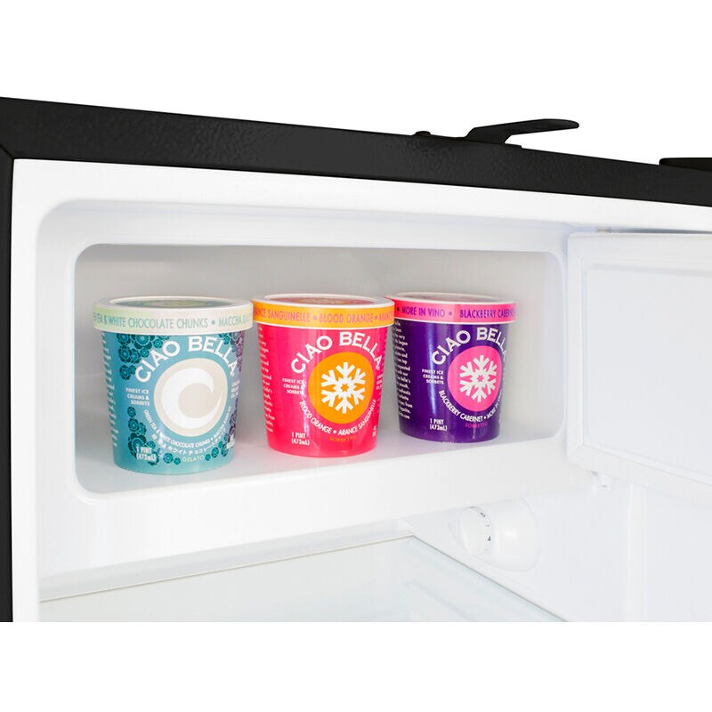 Summit 21 in. 2.7 cu. ft. Mini Fridge with Freezer Compartment - Stainless Steel, , hires