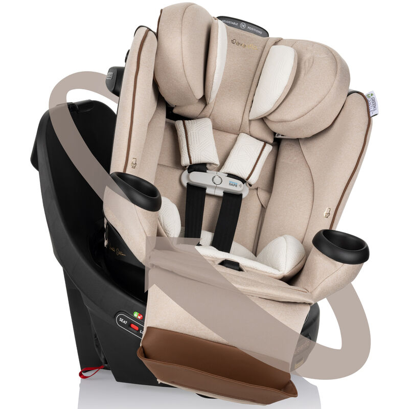 Evenflo Limited Edition Revolve 360 Extend All-in-One Rotational Car Seat - Champagne, , hires