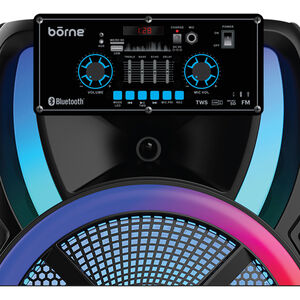 Borne Portable Party Speaker System - Black, , hires