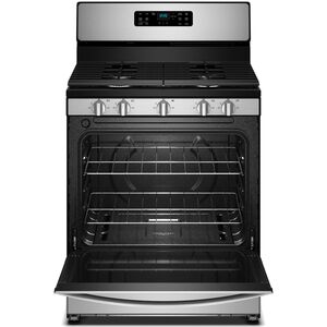 Whirlpool 30 in. 5.1 cu. ft. Gas Range with 5 Sealed Burners - Stainless Steel, , hires