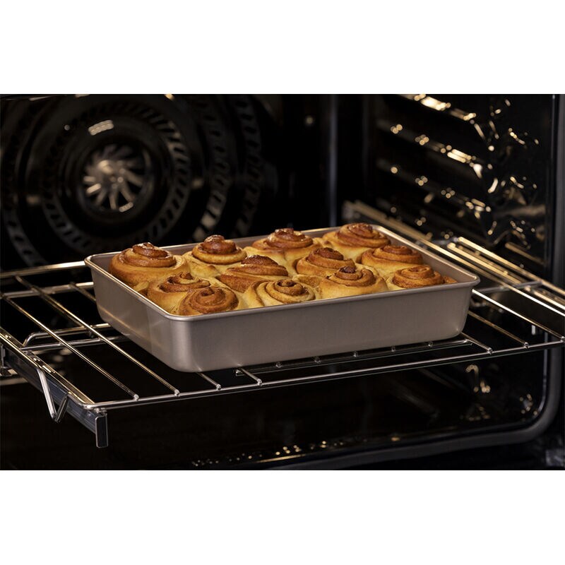 Frigidaire Gallery 30 in. 10.6 cu. ft. Top Control SteamElectric Double Wall Oven with True European Convection - Stainless Steel, Stainless Steel, hires