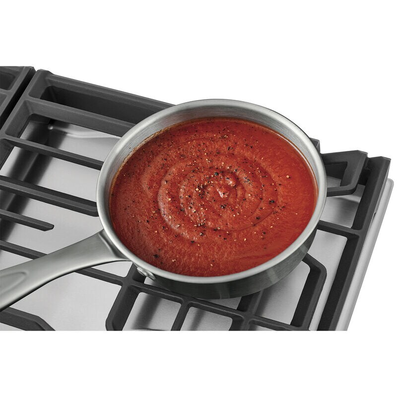 Frigidaire 30 in. 4-Burner Natural Gas Cooktop with Simmer Burner & Power Burner - Stainless Steel, Stainless Steel, hires