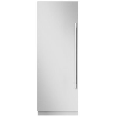 Signature Kitchen Suite 30 in. 17.8 cu. ft. Built-In Upright Smart Freezer with Ice Maker, Adjustable Shelves & Digital Control - Custom Panel Ready | SKSCF3001P