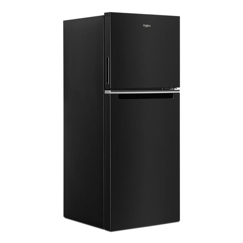Whirlpool 24 in. 11.6 cu. ft. Counter Depth Top Freezer Refrigerator - Black, Black, hires