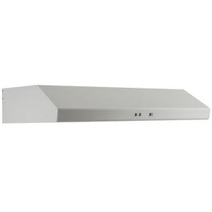 Zephyr Cyclone Series 30 in. Ducted Standard Style Range Hood with 600 CFM, 3 Fan Speeds & 2 LED Lights - White, White, hires
