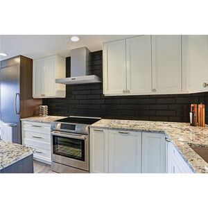 Broan EW43 Series 30" Chimney Style Range Hood with 3 Speed Settings, 460 CFM, Convertible Venting & 1 LED Light - Stainless Steel, , hires