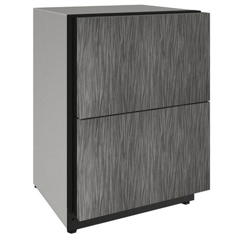 U-Line 4.9 Cu. Ft. Built-In Refrigerator Drawers - Custom Panel