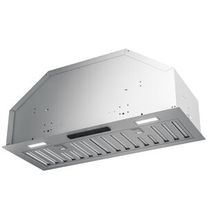 Zephyr Tornado I Series 28 in. Convertible Standard Style Range Hood with 600 CFM, 3 Fan Speeds & 2 LED Lights - Stainless Steel, , hires
