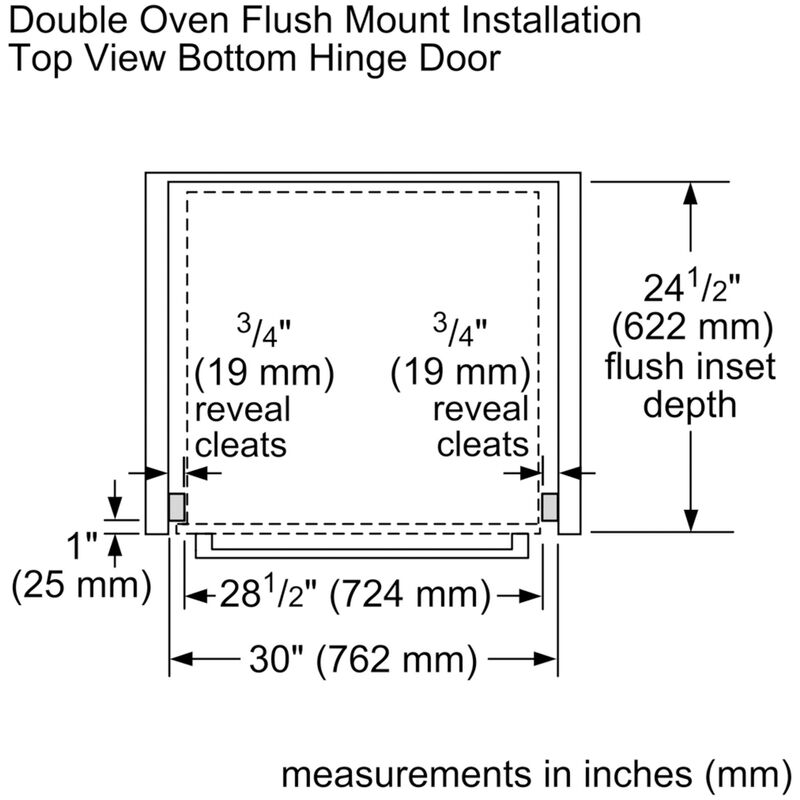 Thermador Masterpiece Series 30 in. 9 cu. ft. Smart Top Control Electric Double Wall Oven with True European Convection - Stainless Steel, , hires