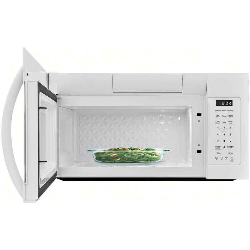Frigidaire 30 in. 1.8 cu. ft. Over-the-Range Microwave with 10 Power Levels & 300 CFM - White, White, hires