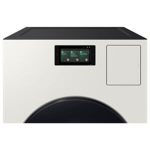 Samsung Bespoke 27 in. 5.3 cu. ft. Smart Electric Front Load Ventless All-in-One AI Combo with Heat Pump, Sanitize & Steam Cycle- Ivory, Ivory, hires