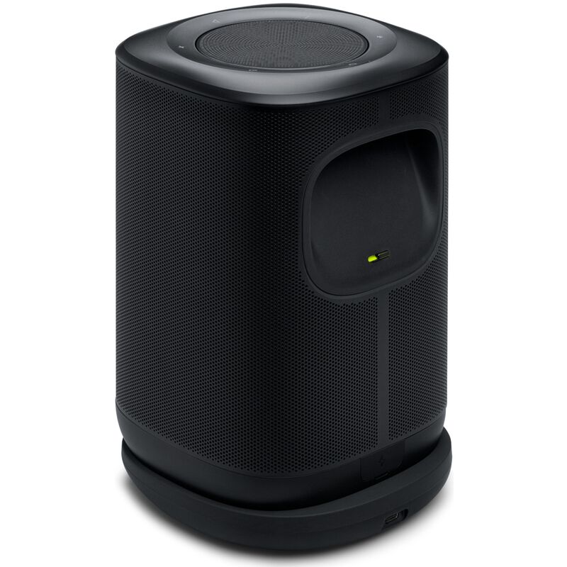 JBL COVE P1 Portable Wi-Fi Home Speaker - Black, Black, hires