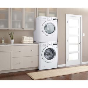 LG 27 in. 7.4 cu. ft. Stackable Gas Dryer with Sensor Dry Technology - White, , hires