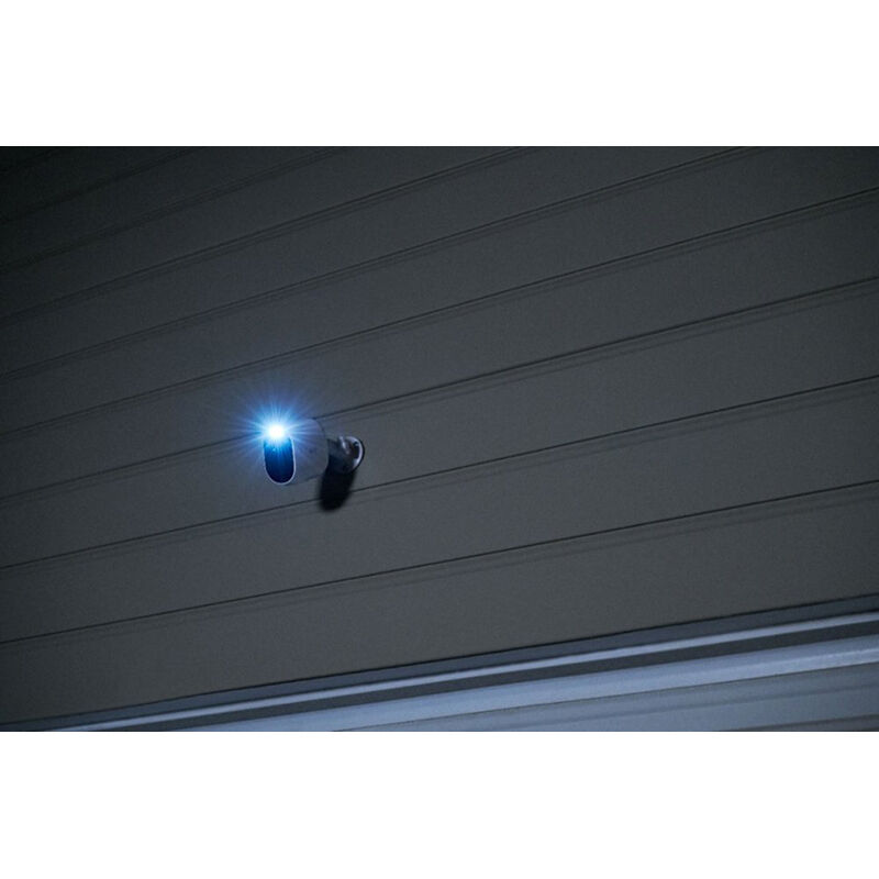 Arlo - Essential Spotlight 1 Camera - Indoor/Outdoor Wire-Free 1080p Security Camera - White - White, , hires