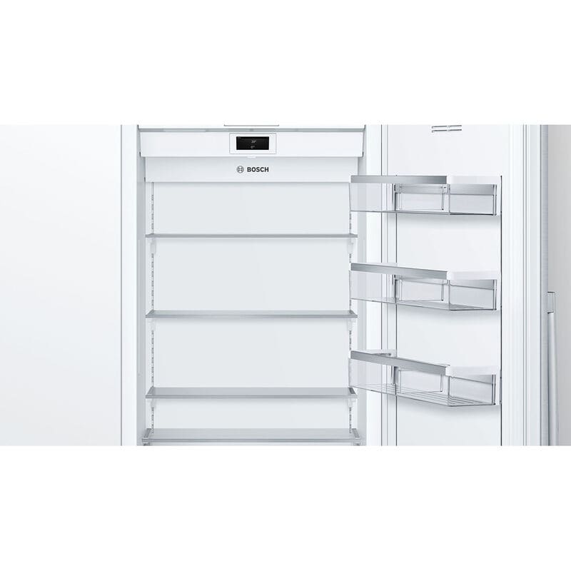 Bosch Benchmark 30 in. 16.8 cu.ft. Built-In Smart Counter Depth Freeezerless Refrigerator - Custom Panel Ready, , hires