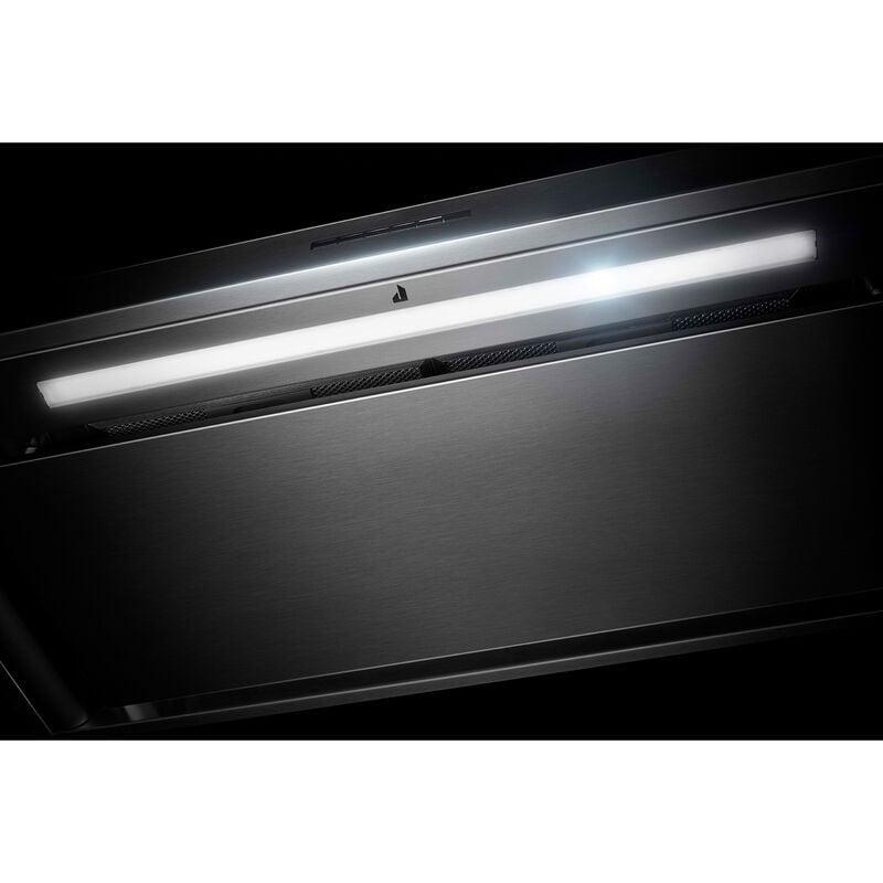 JennAir 36 in. Convertible Chimney Style Range Hood with 585 CFM, 3 Fan Speeds & 1 LED Light - Stainless Steel, , hires