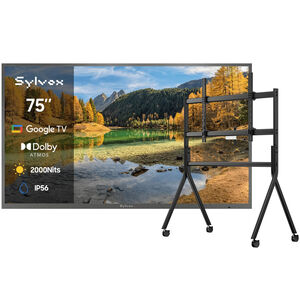 Sylvox - Pool Pro 3.0 75" Class Full Sun 4K UHD LED Smart Google Outdoor TV, , hires