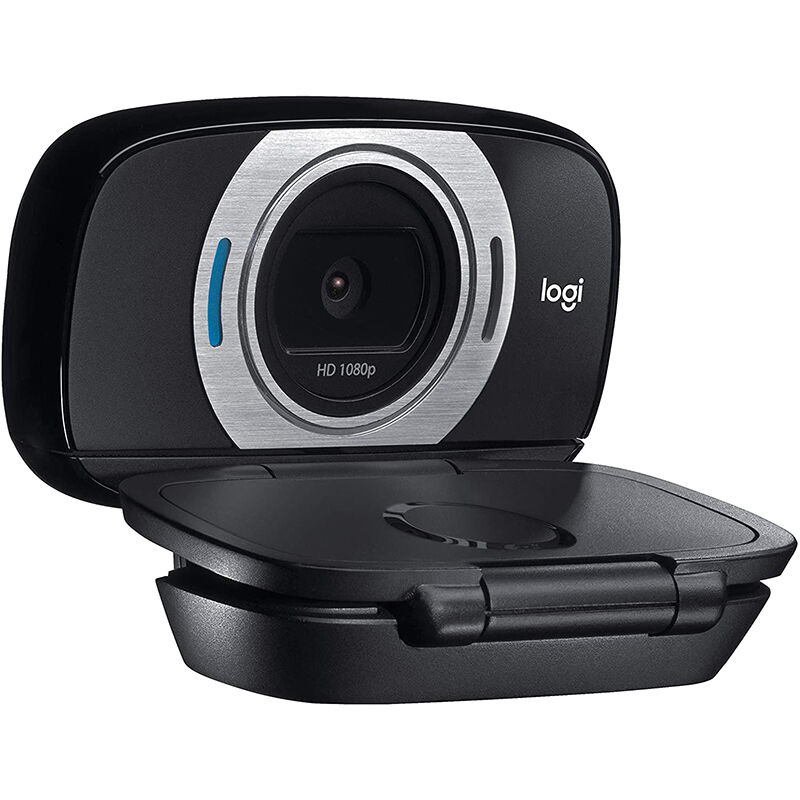 Logitech C615 HD Laptop Webcam with Fold-and-Go Design, 360-Degree