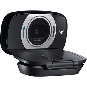 Logitech C615 HD Laptop Webcam with Fold-and-Go Design, 360-Degree Swivel, , hires