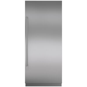 Sub-Zero Designer Series 36 in. 19.4 cu. ft. Built-In Upright Smart Freezer with Right Hinge, Ice Maker, Adjustable Shelves & Digital Control - Custom Panel Ready, , hires