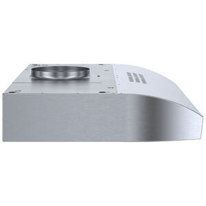 Bosch 500 Series 30 in. Standard Style Range Hood with 4 Speed Settings, 400 CFM, Convertible Venting & 2 Halogen Lights - Stainless Steel, , hires