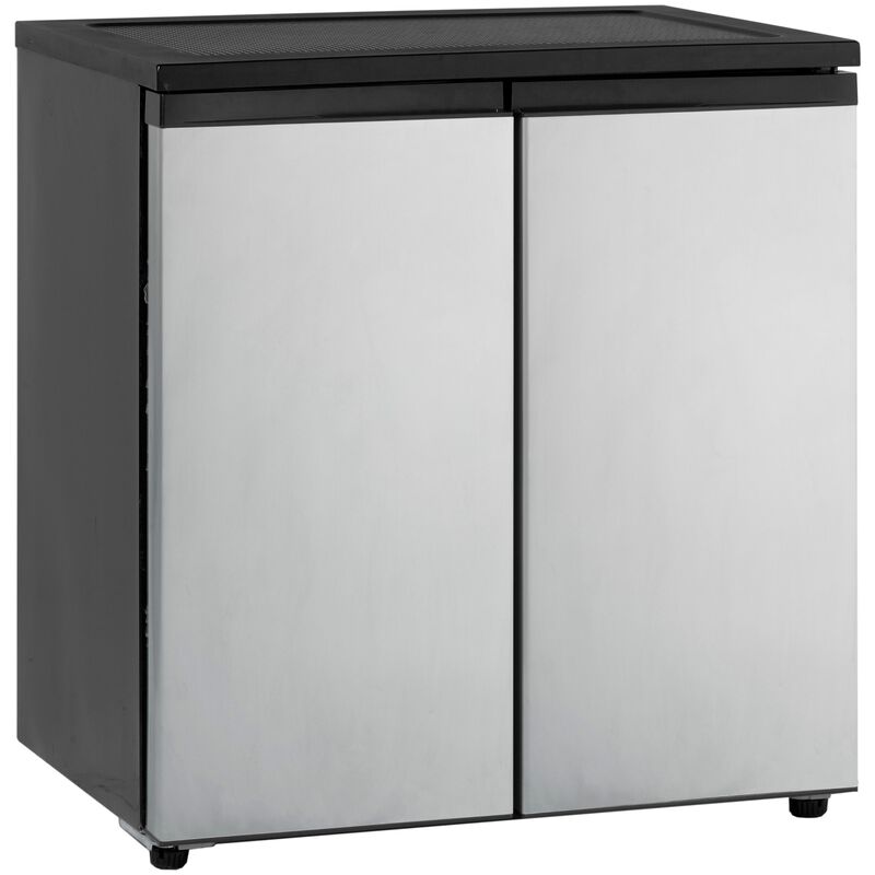 Avanti 31 in. 5.5 cu. ft. Side by Side Mini Fridge with Freezer Compartment - Stainless Steel, Stainless Steel, hires