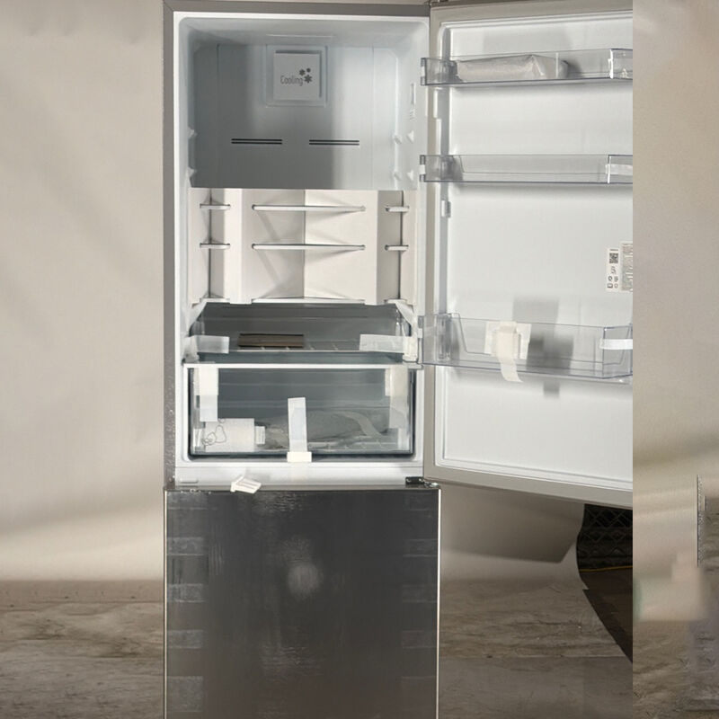 Blomberg 24 in. 11.4 cu. ft. Counter Depth Bottom Freezer Refrigerator - Stainless Steel (Open Box Excellent Condition), , hires