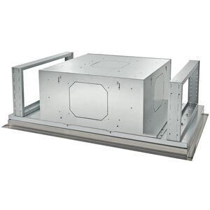 Best HBC1 SERIES 43 in. Ducted Ceiling Style Range Hood with 4 Fan Speeds & 2 LED Lights - Stainless Steel, , hires