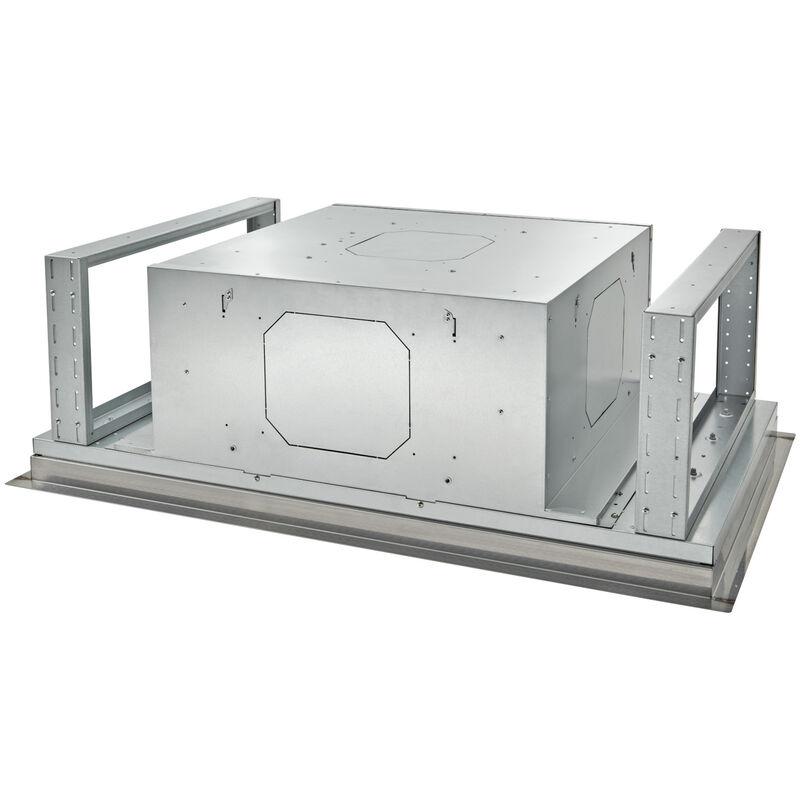 Best HBC1 SERIES 43 in. Ducted Ceiling Style Range Hood with 4 Fan Speeds & 2 LED Lights - Stainless Steel, , hires