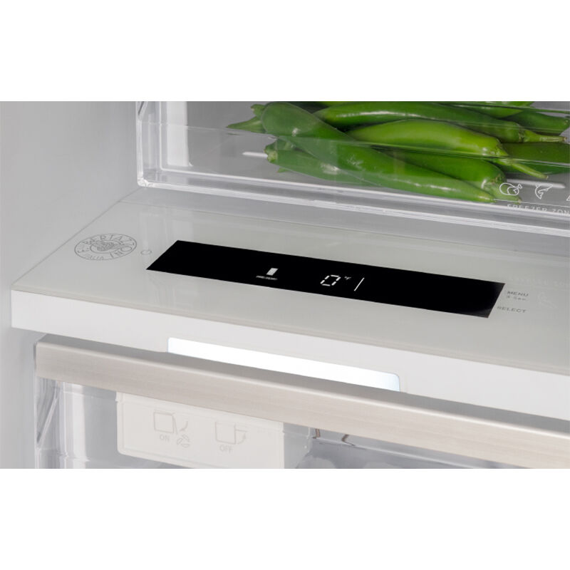 Bertazzoni 24 in. 12.4 cu. ft. Built-In 4-Drawers Upright Freezer with Ice-Maker & Adjustable Shelves - Custom Panel Ready, , hires